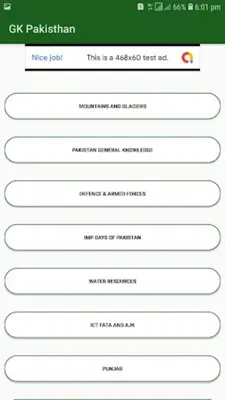 GK Pakisthan android App screenshot 0